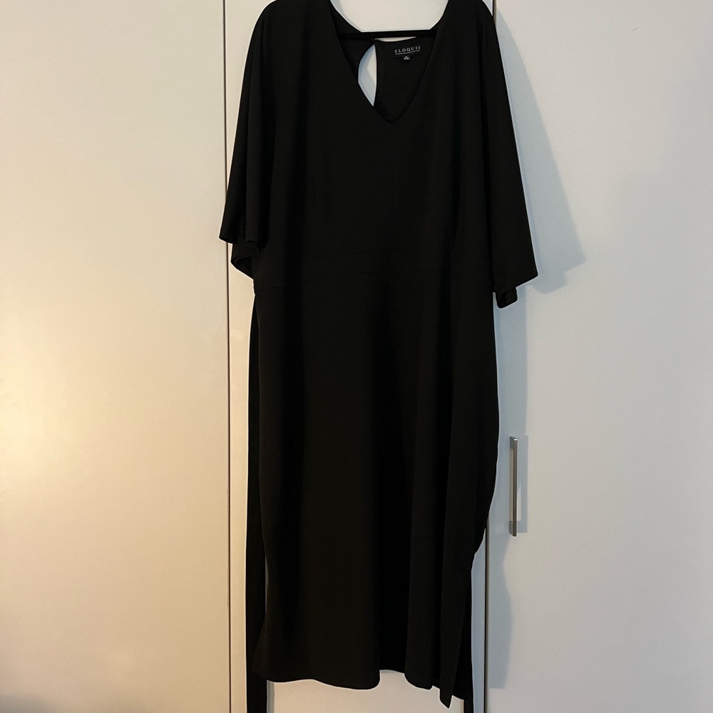 Plus Size Eloquii Black Dress Size 28